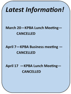KPBA Latest Information March 2020